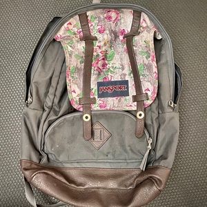 Jansport floral backpack
